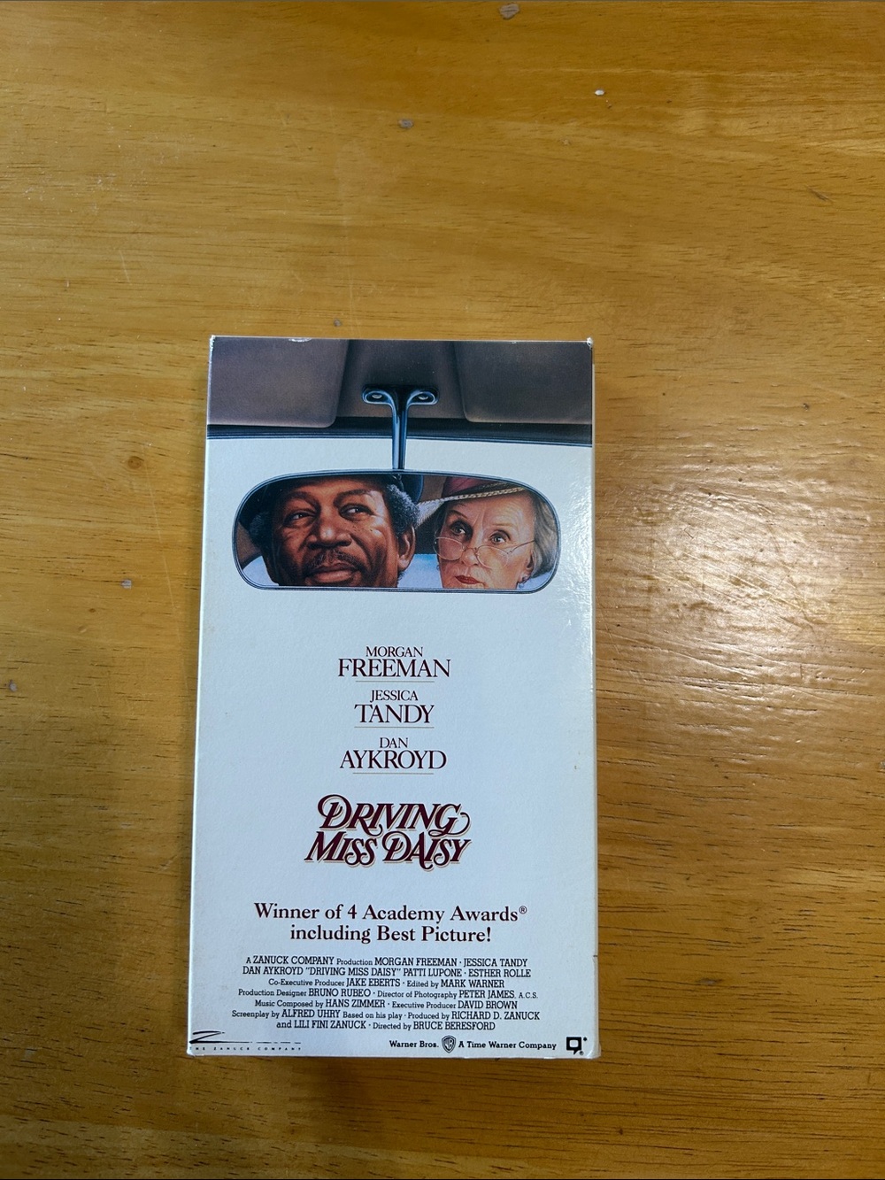 Driving Miss Daisy VHS Movie - White Cover